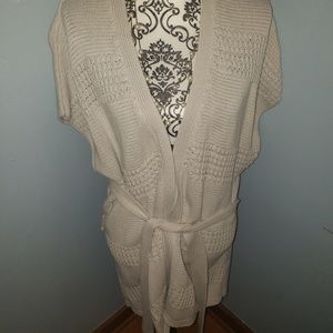 feather grey sweater